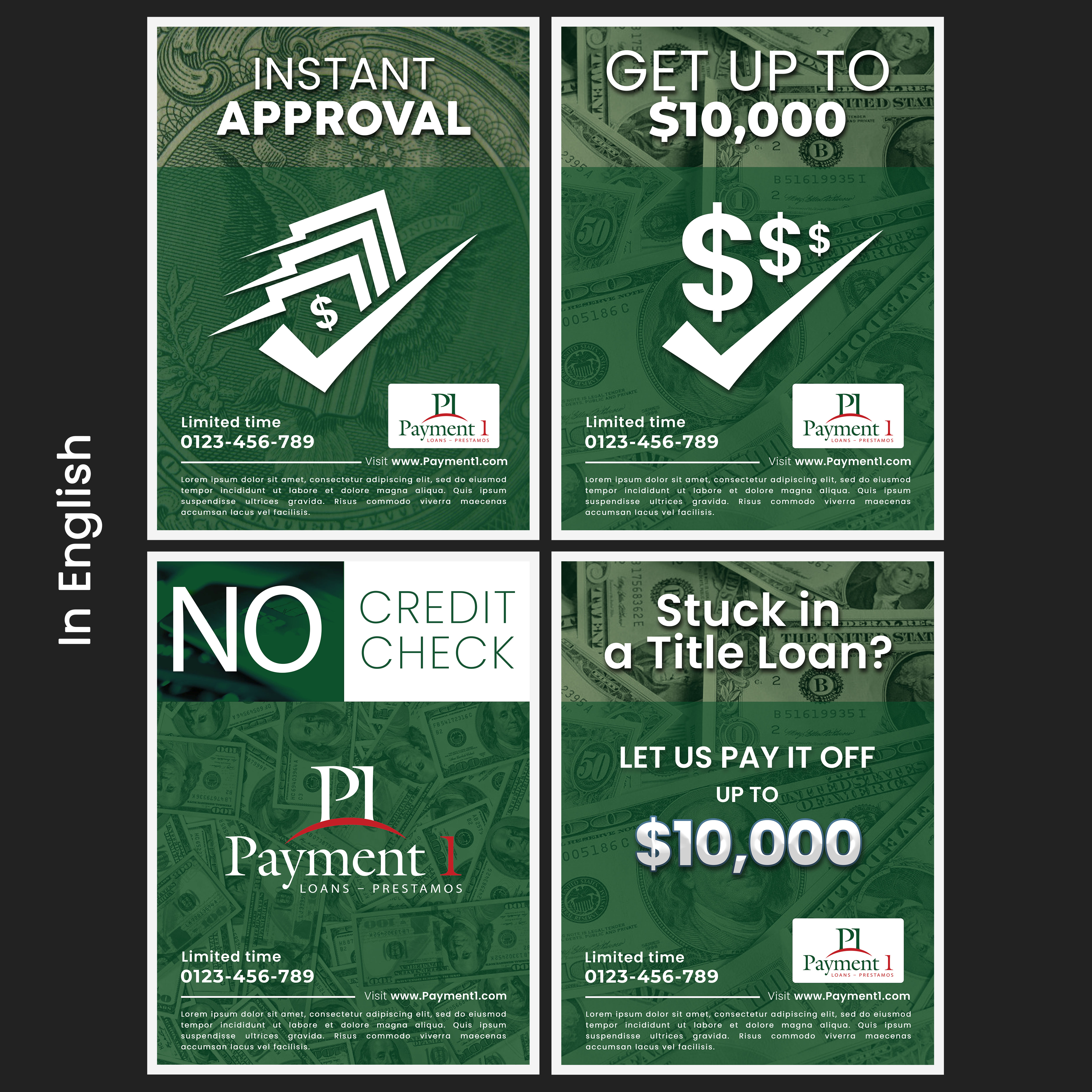 Design de Flyer par Anhar pour Payment 1 Financial | Design #33191902