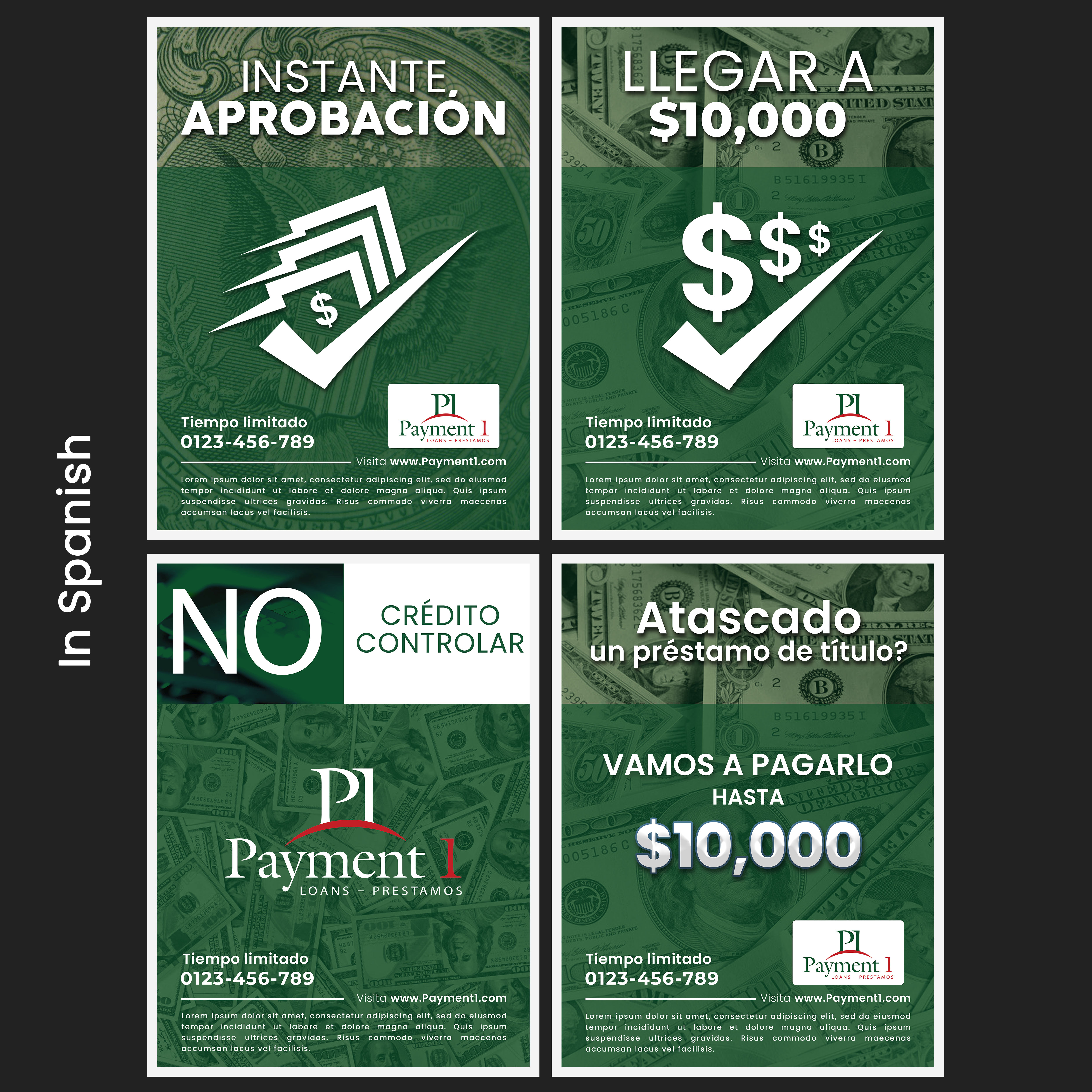 Flyer Design by Anhar for Payment 1 Financial | Design #33191914