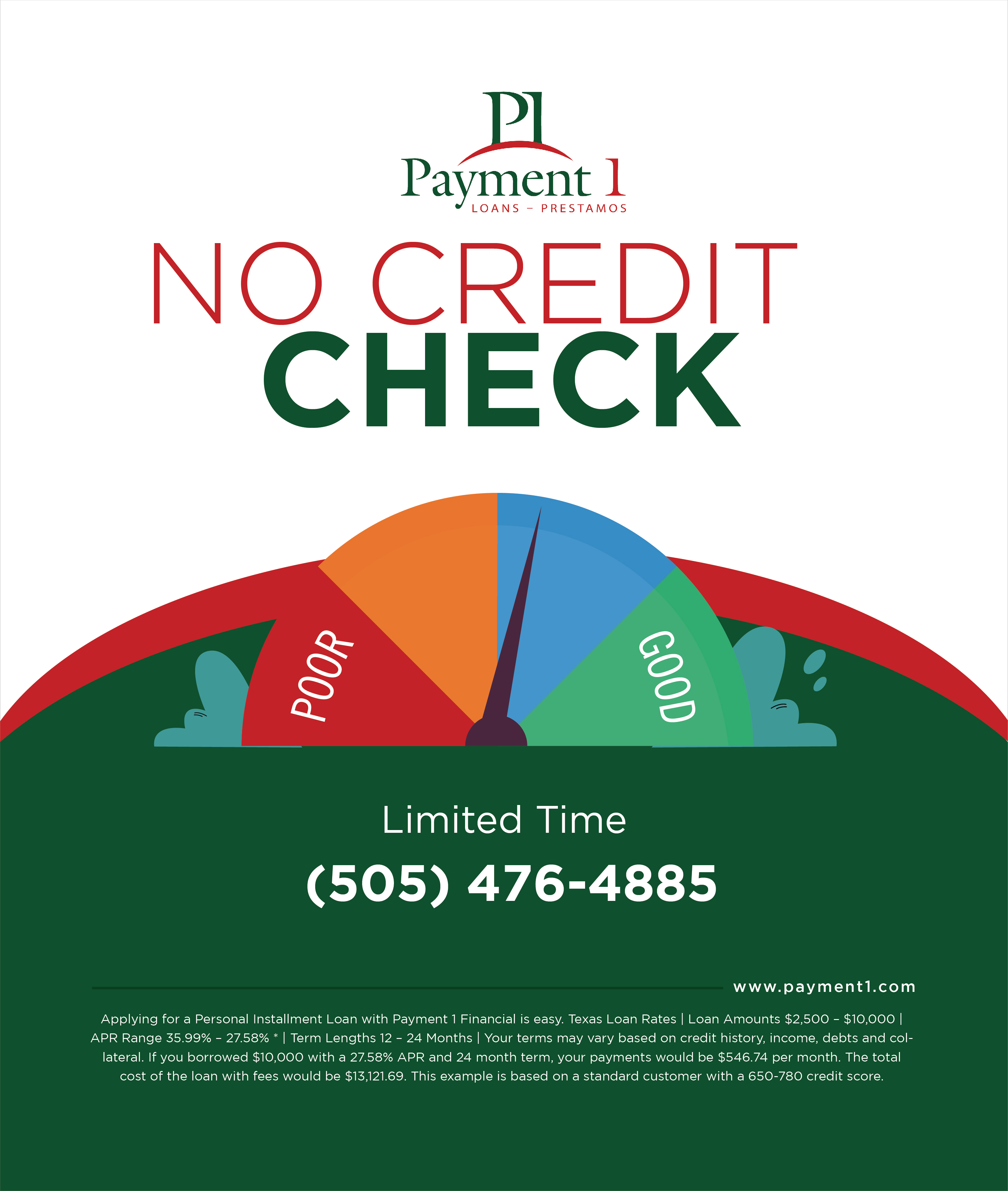 Flyer Design by Adept Marketing Agency for Payment 1 Financial | Design #33200025