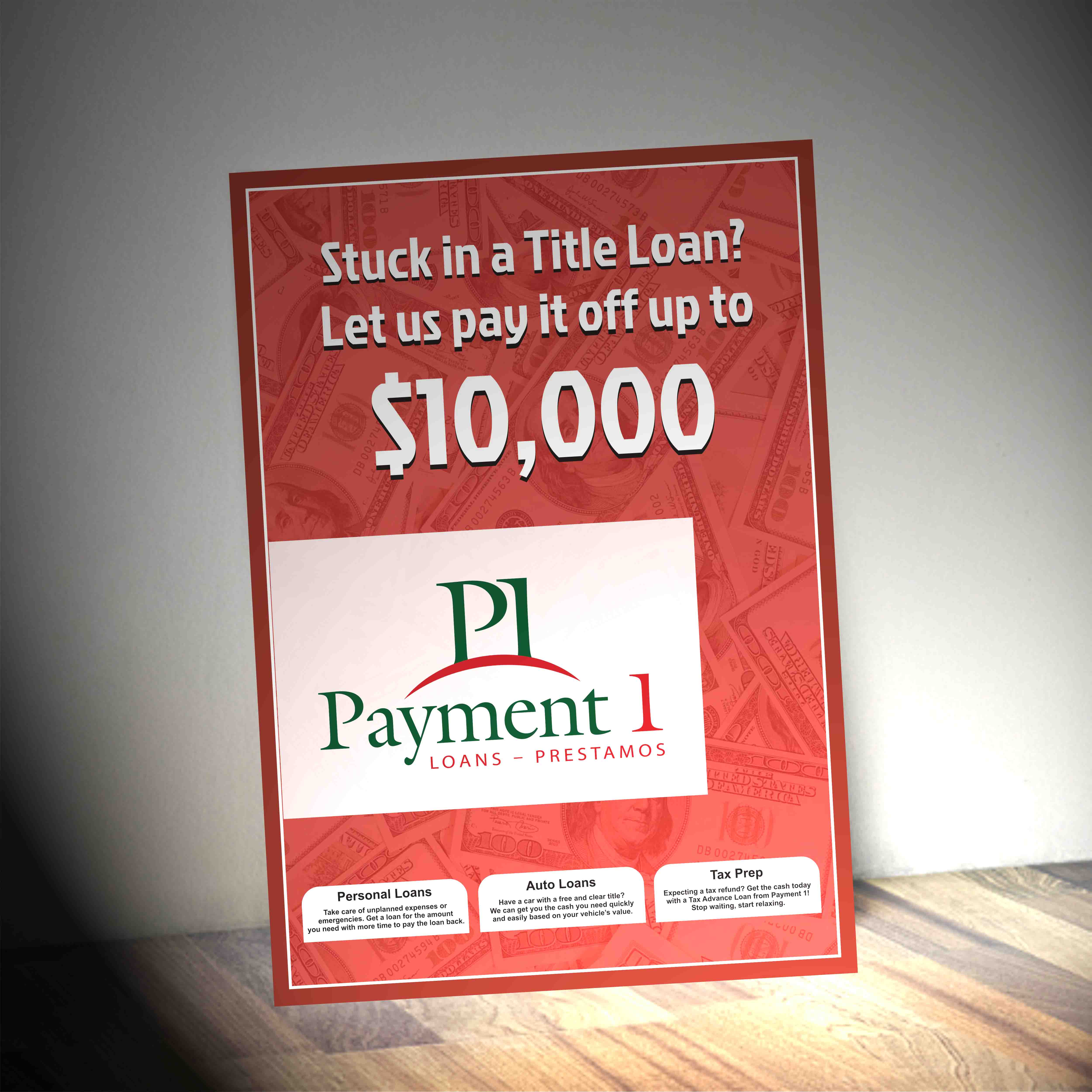 Flyer Design by All art for Payment 1 Financial | Design #33191927