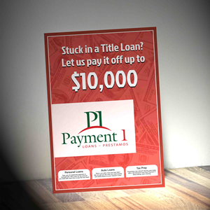Flyer Design by All art for Payment 1 Financial | Design: #33191927