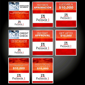 Flyer Design by All art for Payment 1 Financial | Design #33207127
