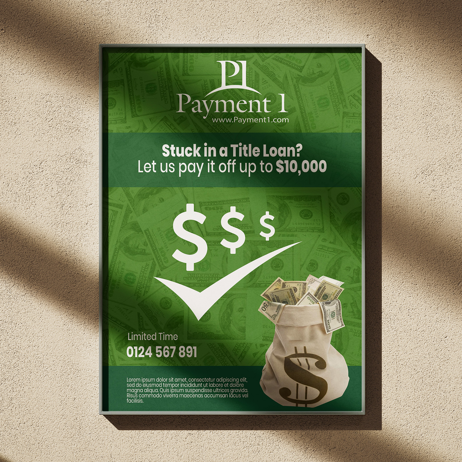 Flyer Design by Suvendu.S for Payment 1 Financial | Design #33195961
