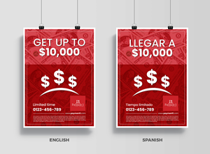 Flyer Design by Sam.Art for Payment 1 Financial | Design: #33190227