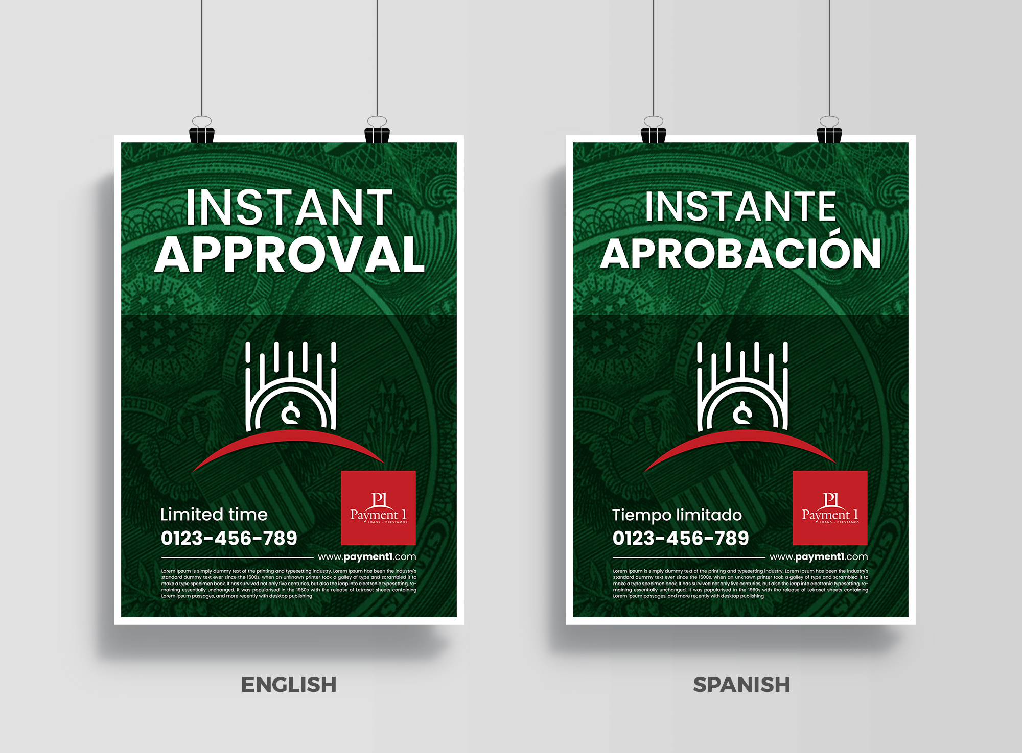 Flyer Design by Sam.Art for Payment 1 Financial | Design #33190244