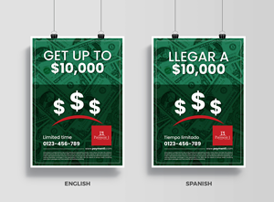 Flyer Design by Sam.Art for Payment 1 Financial | Design #33190249