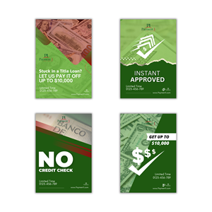 Flyer Design by Custom A for Payment 1 Financial | Design: #33228456