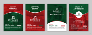 Flyer Design by pb for Payment 1 Financial | Design: #33193587