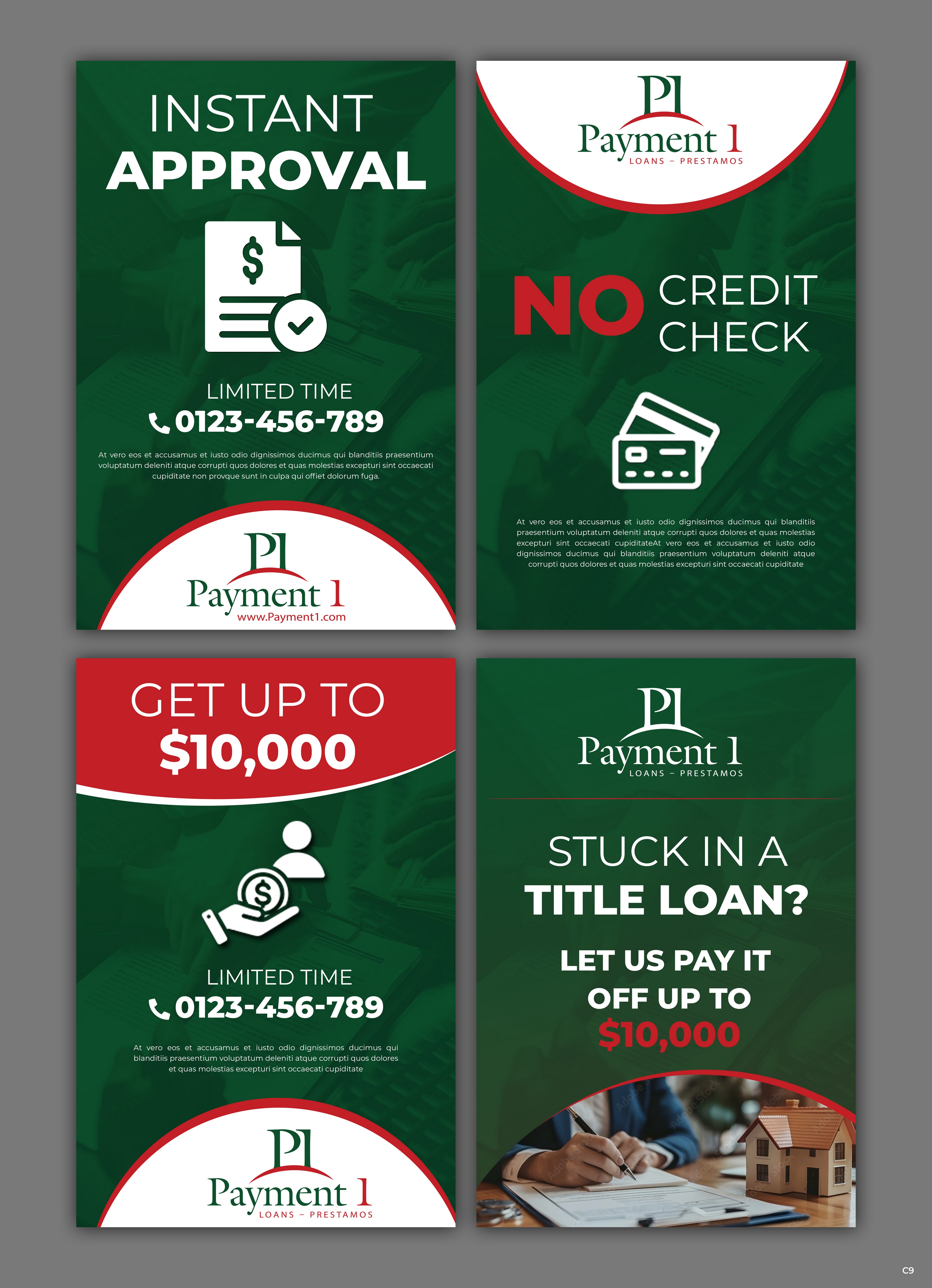 Flyer Design by pb for Payment 1 Financial | Design #33193591