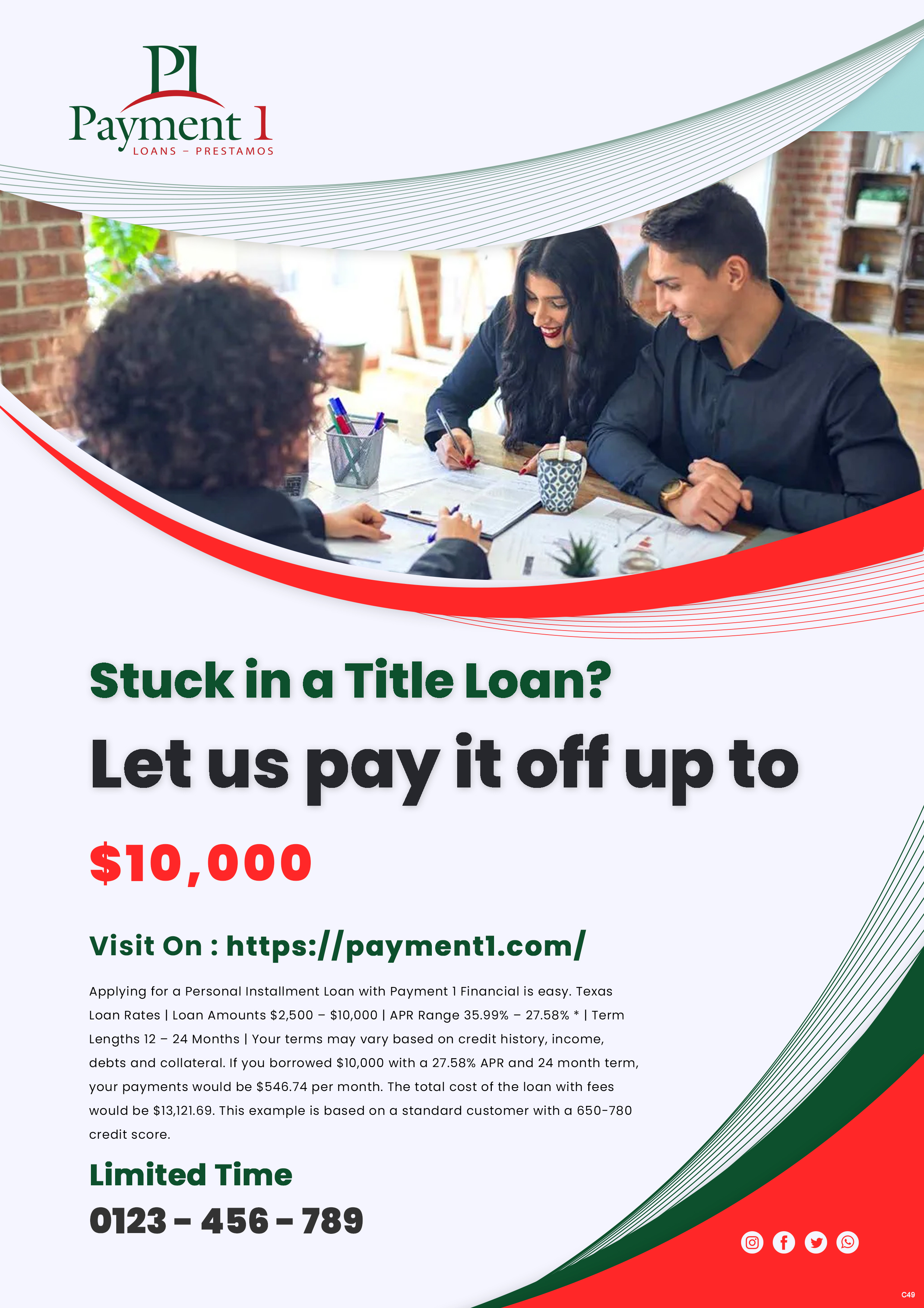 Flyer Design by pb for Payment 1 Financial | Design #33193599
