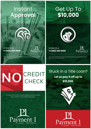 Flyer Design by pb for Payment 1 Financial | Design: #33193601