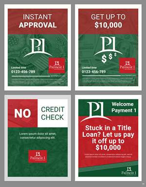 Flyer Design by pb for Payment 1 Financial | Design: #33193612