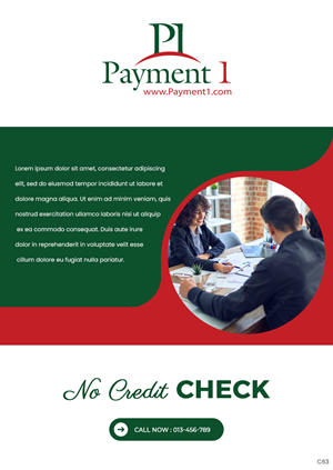 Flyer Design by pb for Payment 1 Financial | Design: #33193615