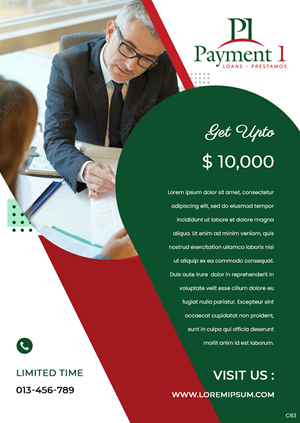 Flyer Design by pb for Payment 1 Financial | Design: #33193617