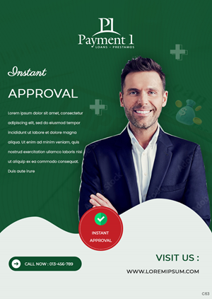 Flyer Design by pb for Payment 1 Financial | Design: #33193618