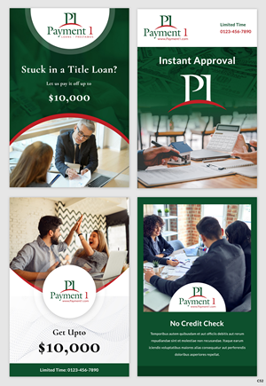 Flyer Design by pb for Payment 1 Financial | Design #33200576