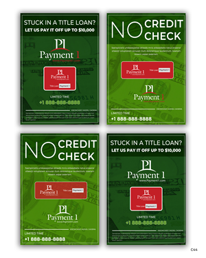 Flyer Design by pb for Payment 1 Financial | Design: #33200577