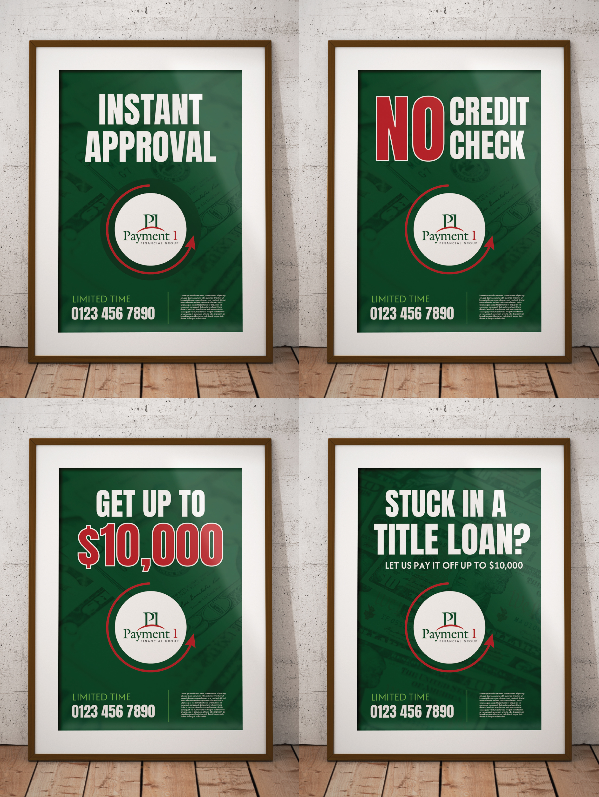 Flyer Design by JK18 for Payment 1 Financial | Design #33189881