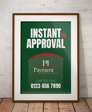Flyer Design by JK18 for Payment 1 Financial | Design: #33208909