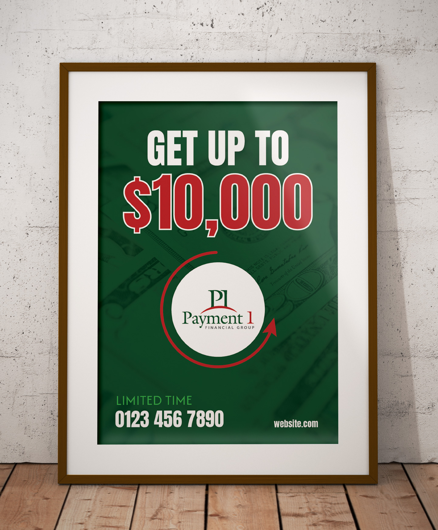 Diseño de Flyer por JK18 para Payment 1 Financial | Diseño #33208913
