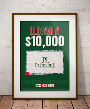 Flyer Design by JK18 for Payment 1 Financial | Design: #33209063