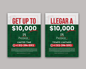 Design de Flyer par debdesign pour Payment 1 Financial | Design : #33189837