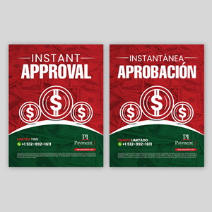 Flyer Design by debdesign for Payment 1 Financial | Design: #33189899