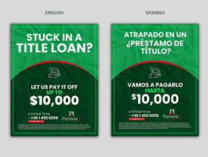 Flyer Design by debdesign for Payment 1 Financial | Design: #33189902