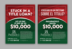 Flyer Design by debdesign for Payment 1 Financial | Design: #33189916