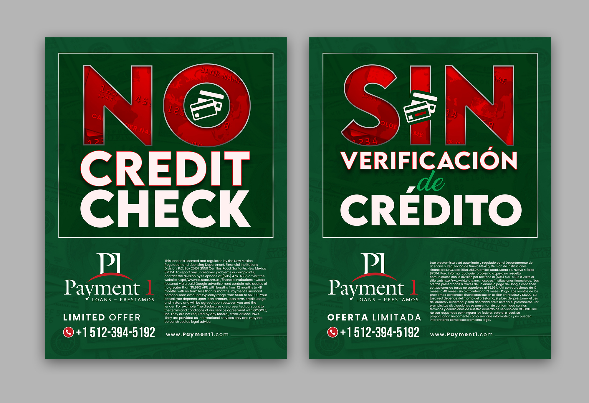 Flyer Design by debdesign for Payment 1 Financial | Design #33189917