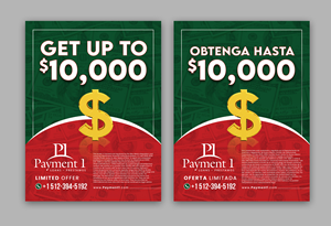 Flyer Design by debdesign for Payment 1 Financial | Design: #33189919