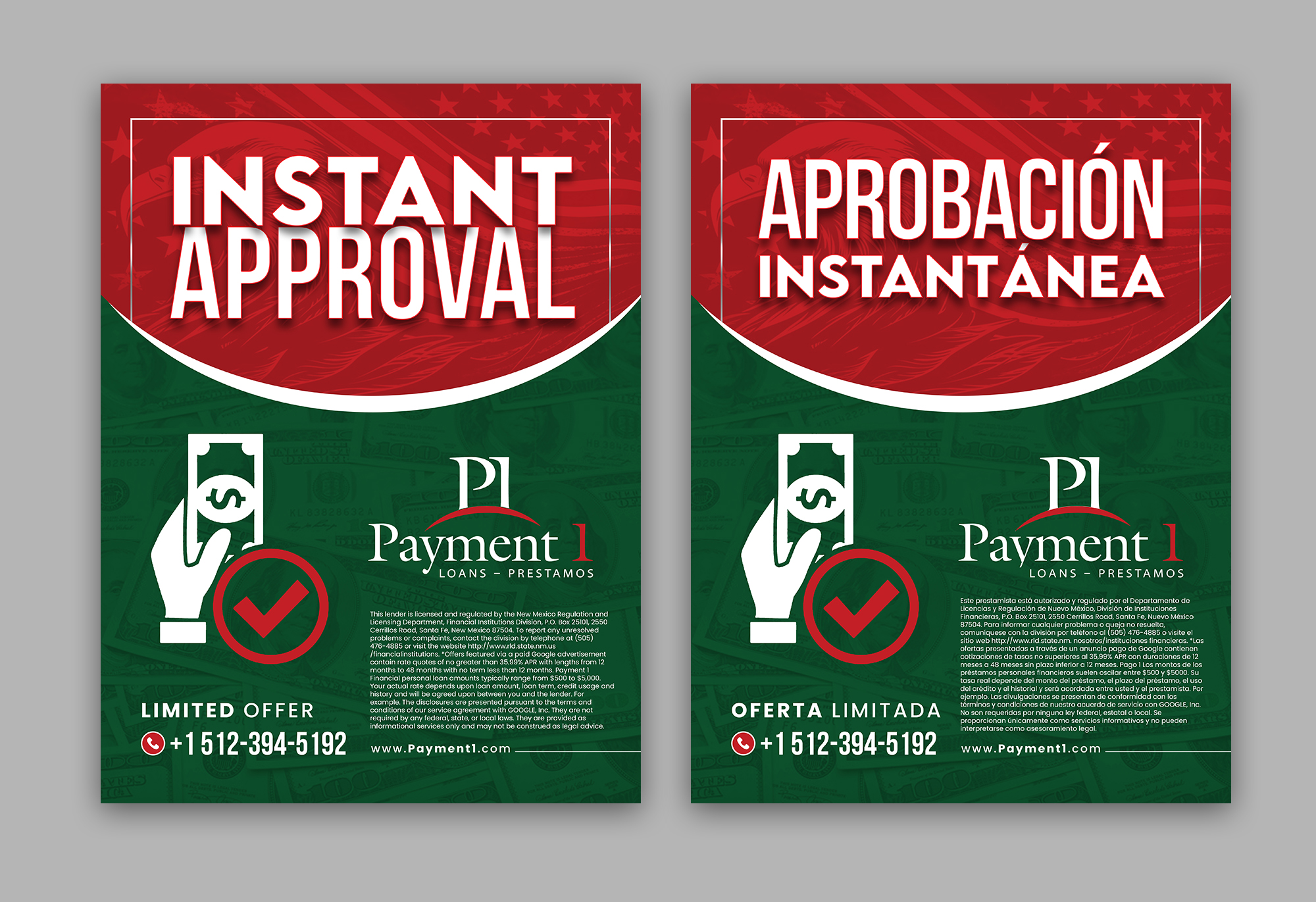 Flyer Design by debdesign for Payment 1 Financial | Design #33189920