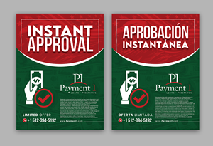 Flyer Design by debdesign for Payment 1 Financial | Design: #33189920