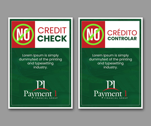 Flyer Design by debdesign for Payment 1 Financial | Design: #33190002