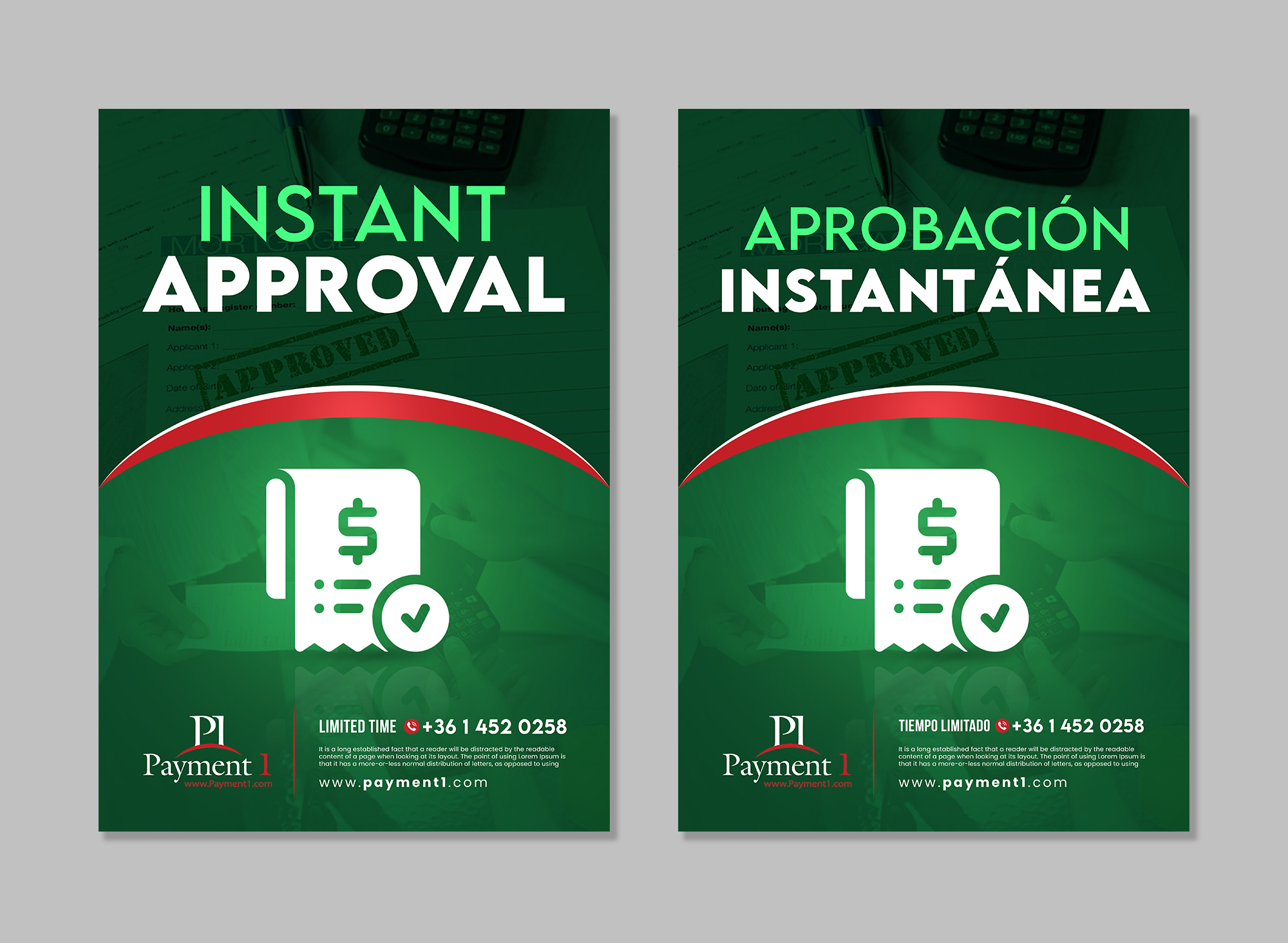 Flyer Design by debdesign for Payment 1 Financial | Design #33190017