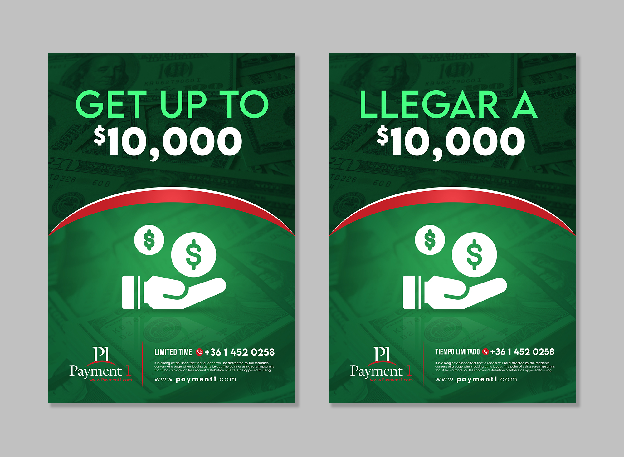 Flyer Design by debdesign for Payment 1 Financial | Design #33190018