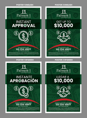 Design de Flyer par Stan$oul pour Payment 1 Financial | Design : #33189360