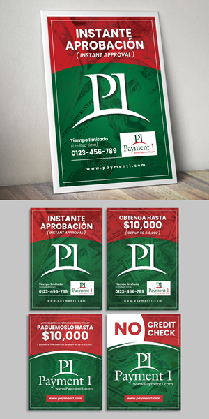 Flyer Design by Dzhafir for Payment 1 Financial | Design: #33193001