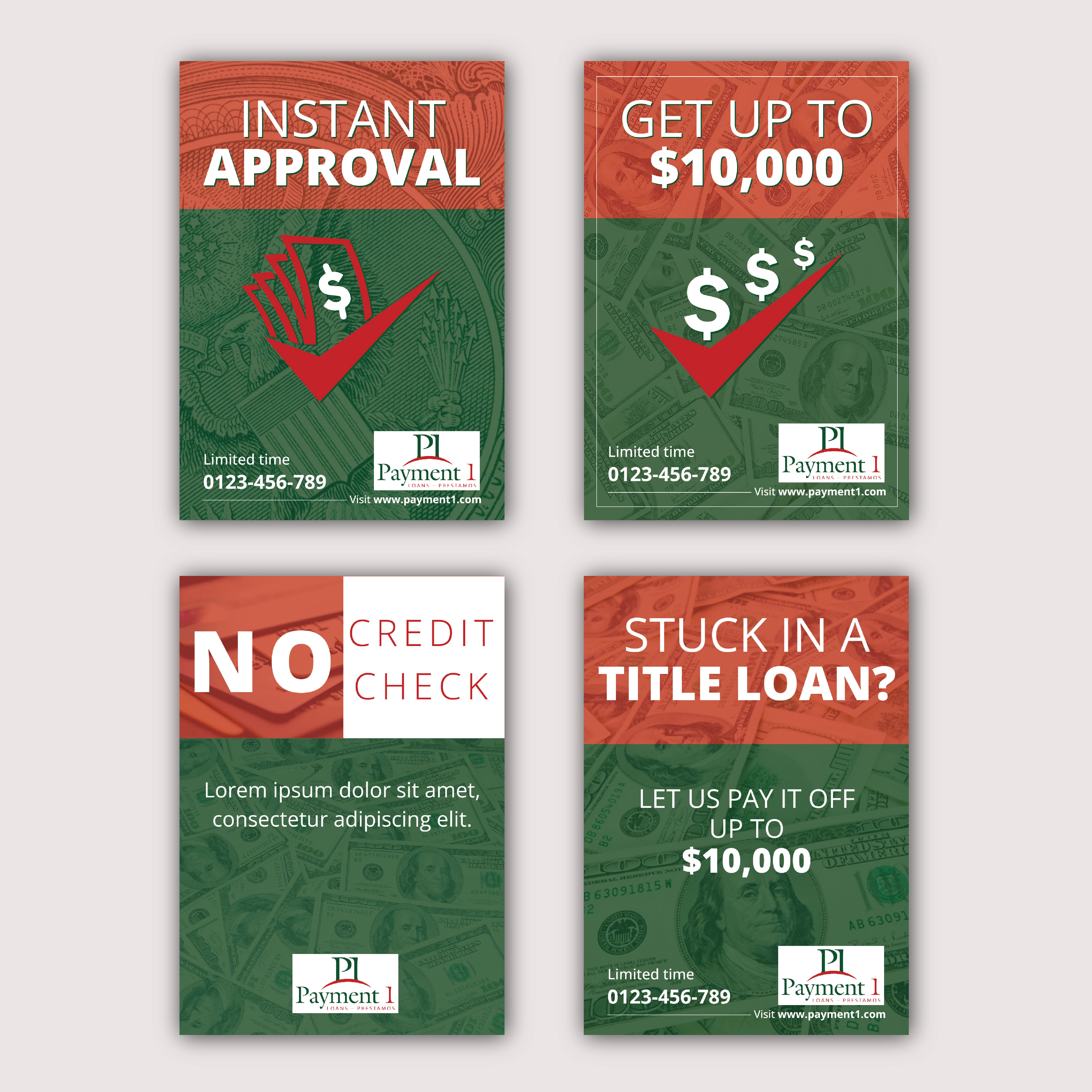 Flyer Design by Bidita Saha for Payment 1 Financial | Design #33206637