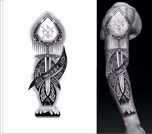 Tattoo-Design von Jamal 12 für dieses Projekt | Design #33204089