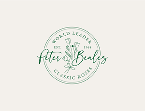 Logo Design by RKsharma for Peter Beales Roses | Design: #33197143