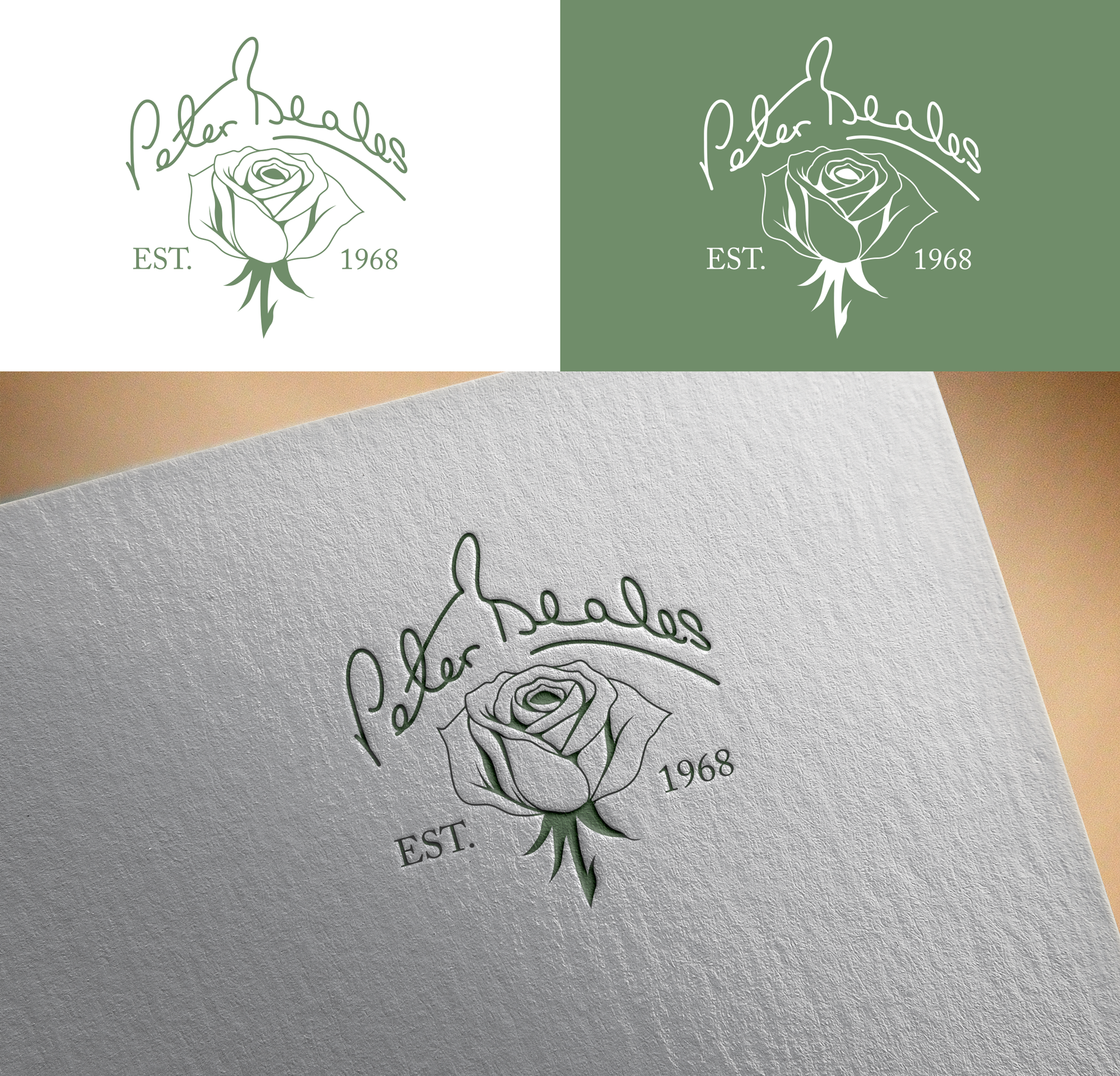Logo Design by RA-bica for Peter Beales Roses | Design #33301091
