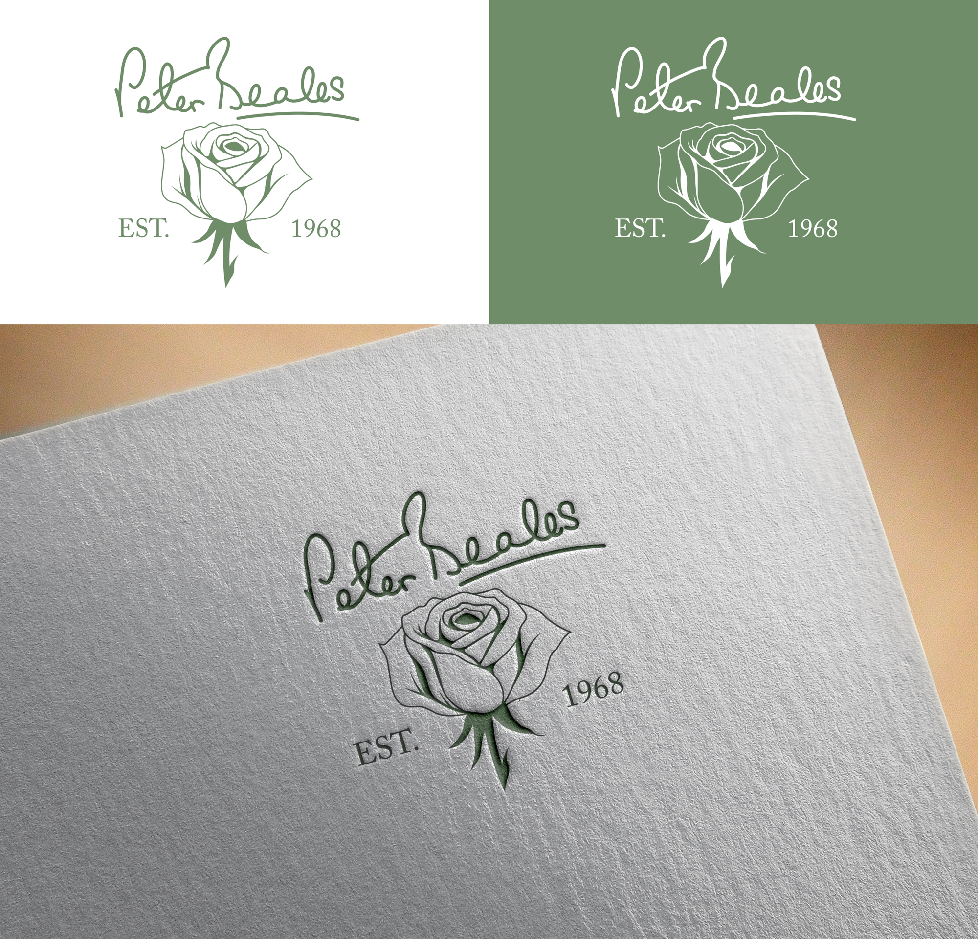 Logo Design by RA-bica for Peter Beales Roses | Design #33301122