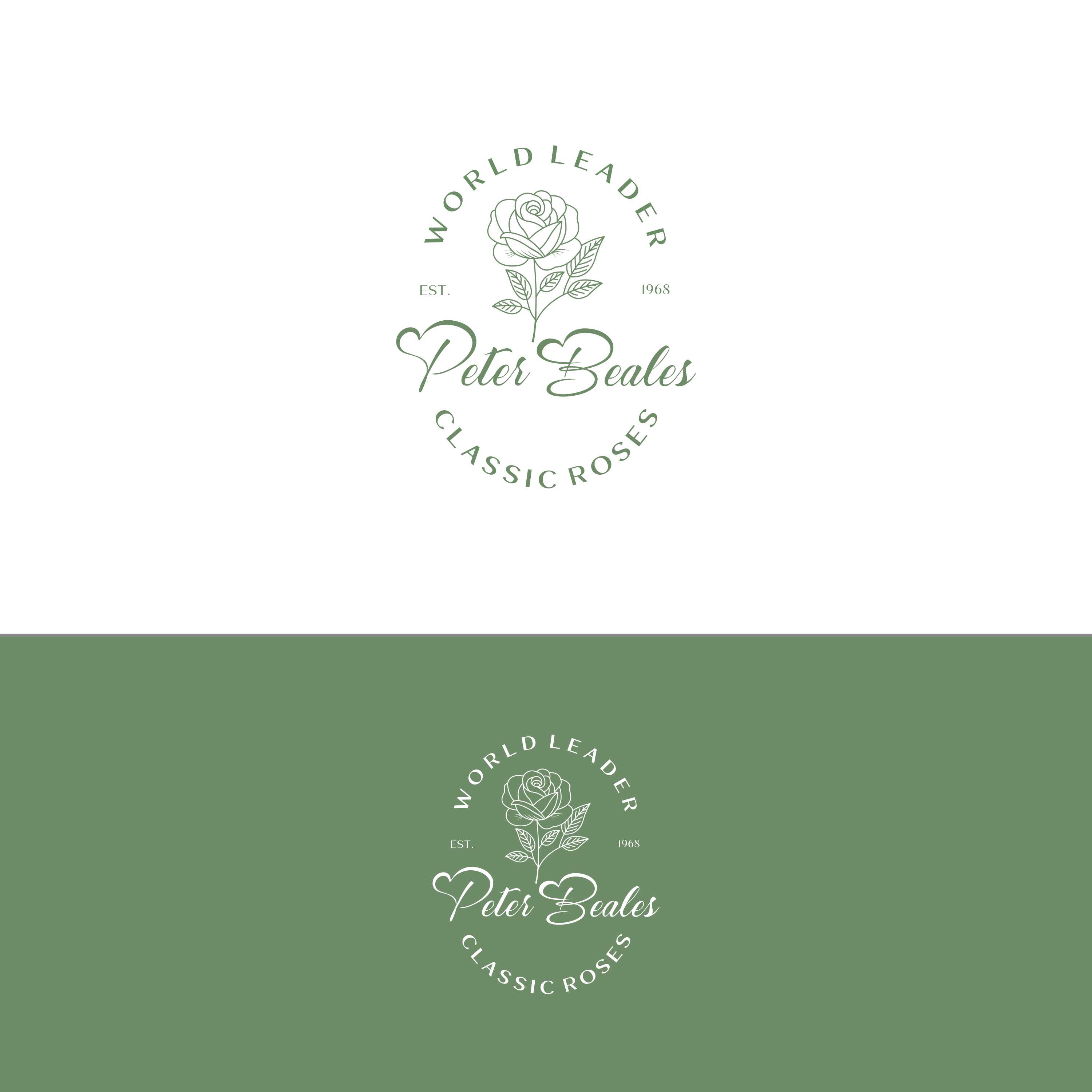 Logo-Design von Arya Stark für Peter Beales Roses | Design #33201082