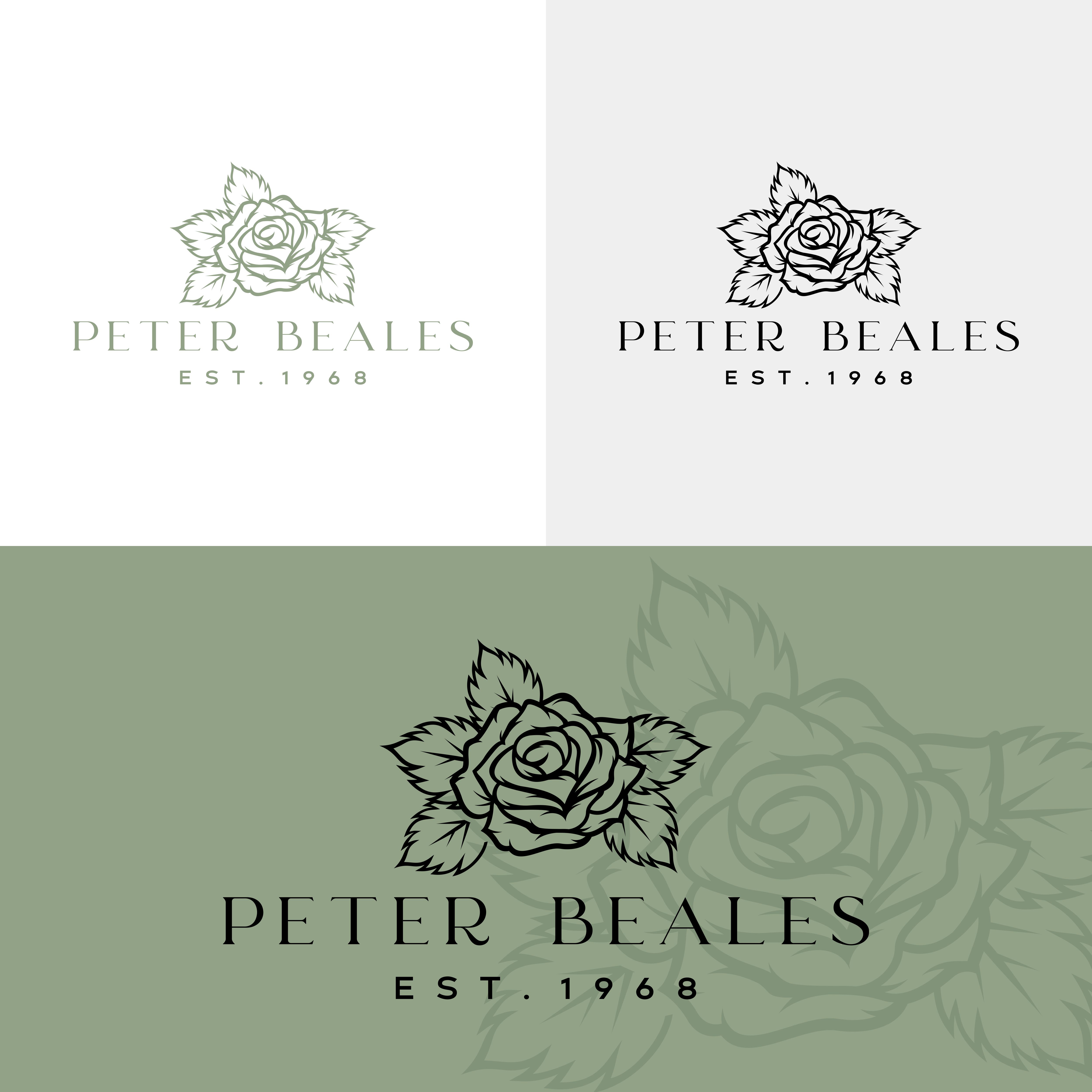 Logo Design by Smart Stuart for Peter Beales Roses | Design #33198282