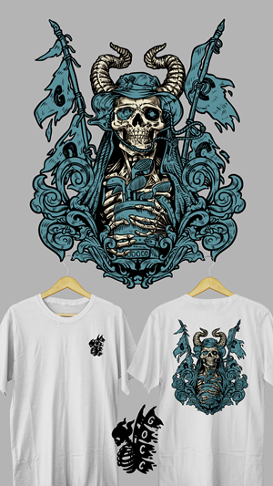 T-shirt Design by hanartall