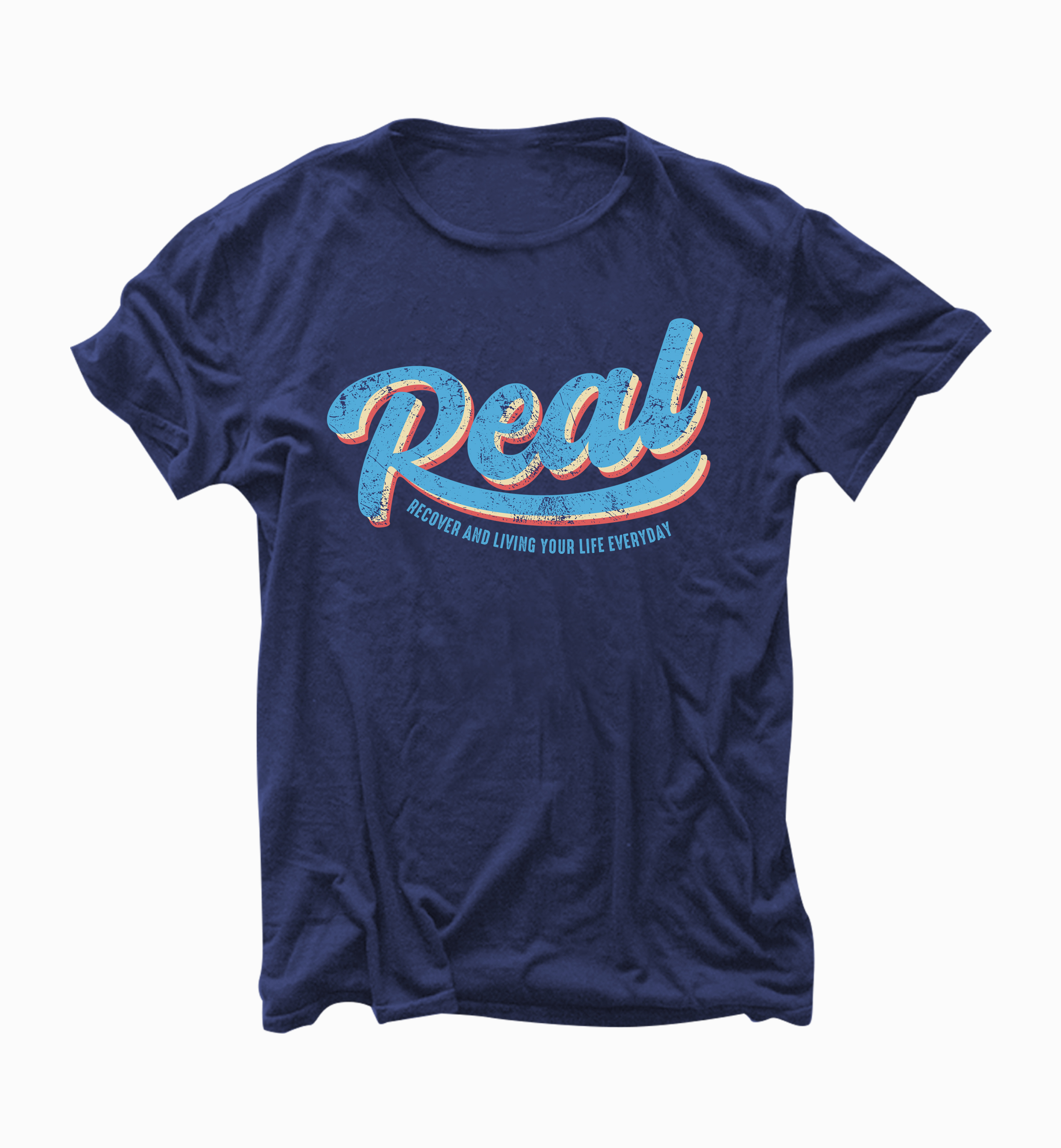 T-Shirt-Design von guruntool für Recover Everyday and Live  | Design #33197426