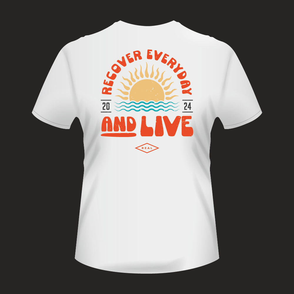 T-Shirt-Design von daniel462medina für Recover Everyday and Live  | Design #33197042