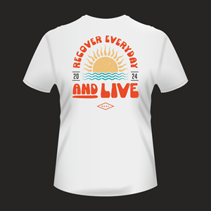 T-shirt Design by daniel462medina for Recover Everyday and Live  | Design: #33197042