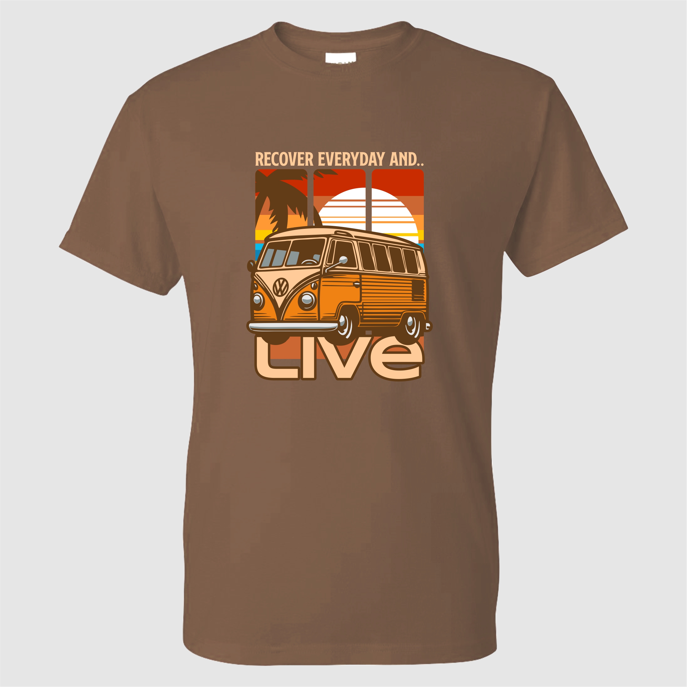T-Shirt-Design von sam_reef für Recover Everyday and Live  | Design #33213793